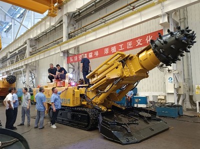 &ldquo;石煤&rdquo;智能掘進裝備持續(xù)效力山西智慧礦山建設(shè)